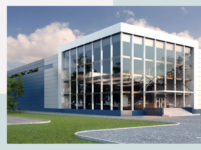 Торговые здания в лесном