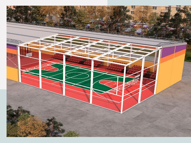 Спортивные сооружения в лесном