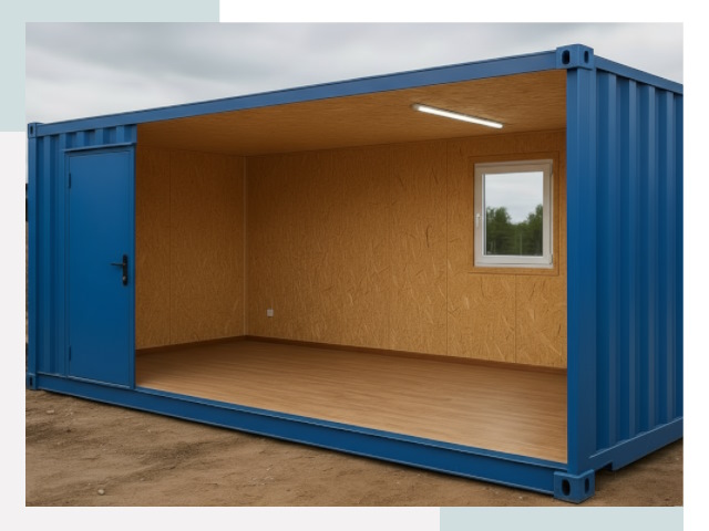 Блок-контейнеры в лесном