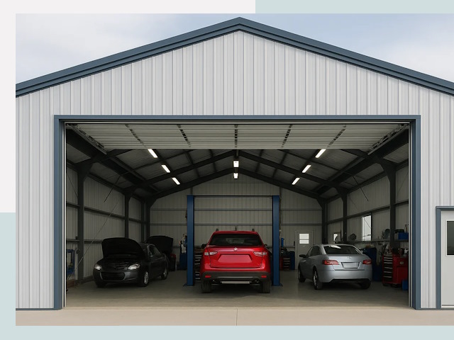 Ангары из сэндвич панелей от 624 руб. в Лесной