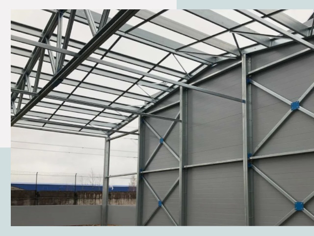 Каркасные ангары от СтальСтрой-Лсн по цене от 624 руб.