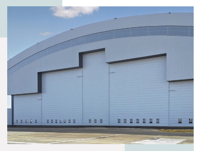 Раздвижные ангары в лесном