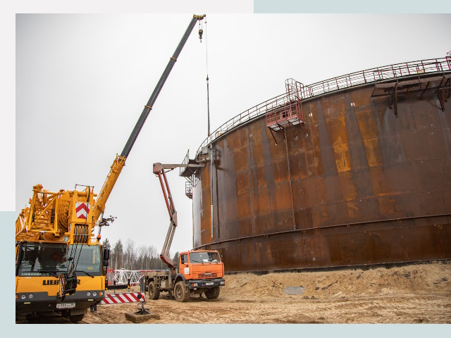 Монтаж резервуаров в лесном от 624 руб. за м³