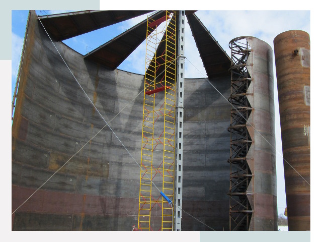 Строительство резервуаров в лесном