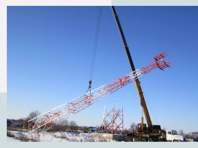 Строительство башен связи в лесном от 624 руб.