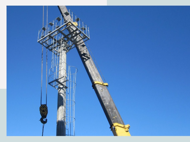 Монтаж осветительных мачт в Лесной от 624 руб.