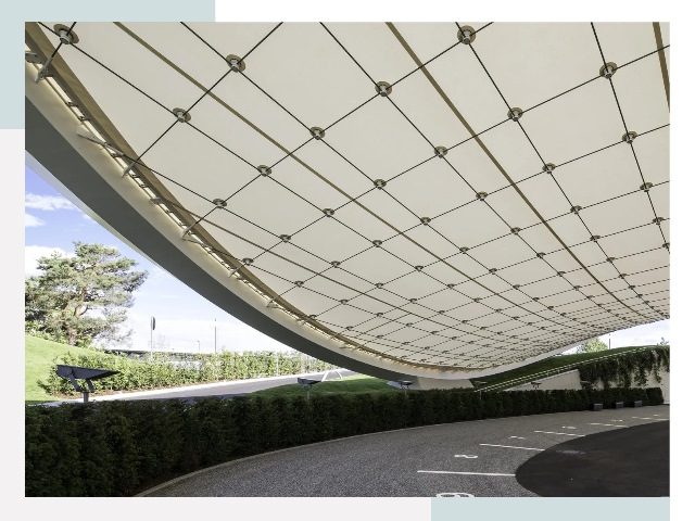 Мембранные конструкции в лесном