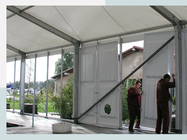 Быстро сборные шатры в Лесной от 624 руб. за м²