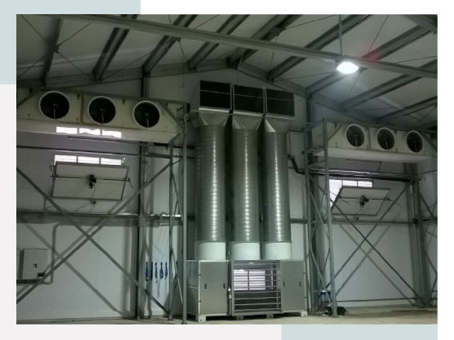 Инженерные системы для ангаров в лесном