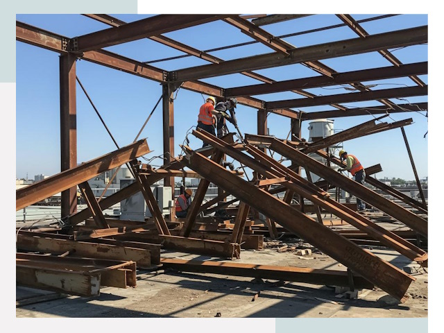 Демонтаж металлоконструкций в лесном от 624 руб.