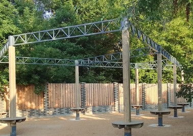 Терраса из металлоконструкций под ключ, проектирование, изготовление и монтаж от СтальСтрой-Лсн